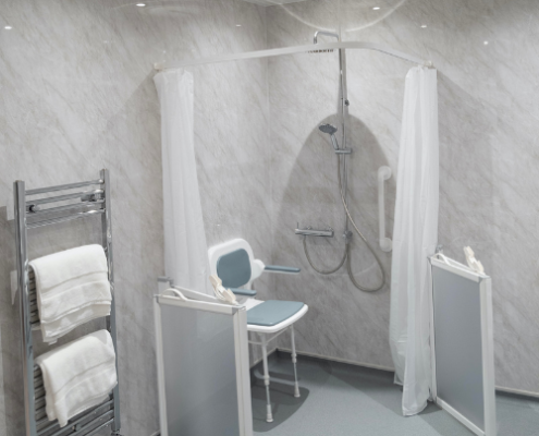 Assisted Living - Mobility Bathrooms - Accessible Wet Room
